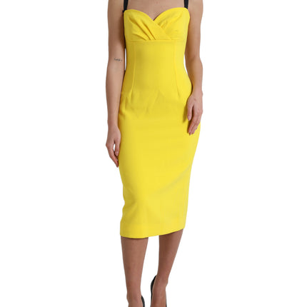 Sunshine Chic Sleeveless Midi Dress