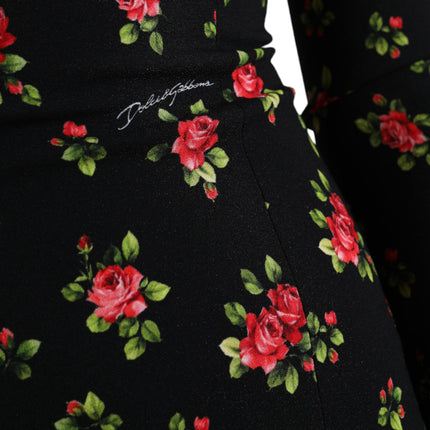 Elegante Mini-jurk met bloemen A-lijn