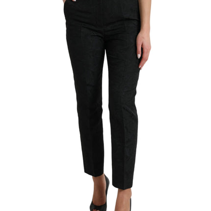 Hoge taille taps toelopende elegantie broek