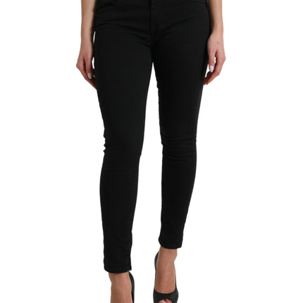 Elegante middenta -span jeans