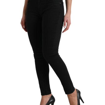 Elegante middenta -span jeans