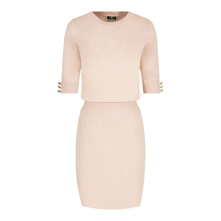 "Pink Viscose Women Dress"