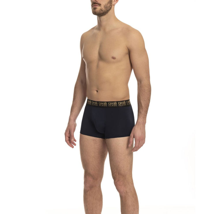 Blue Cotton Men Underwear