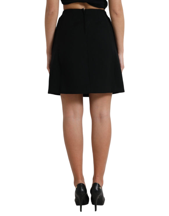 Elegante A-Line mini-rok met hoge taille