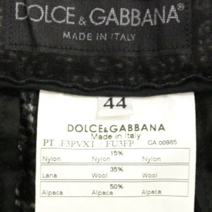 Eleganti pantaloncini di miscela grigia alpaca