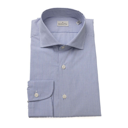 Camisa de vestir de cuello francés de algodón elegante