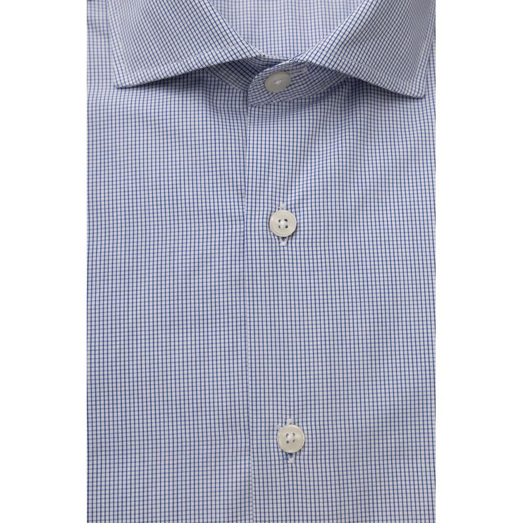 Camisa de vestir de cuello francés de algodón elegante