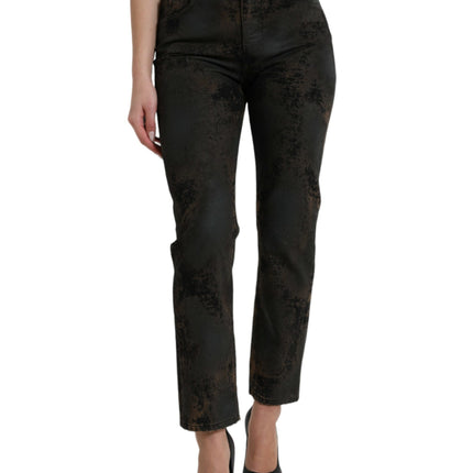 Chique vriendje mid taille stretch jeans