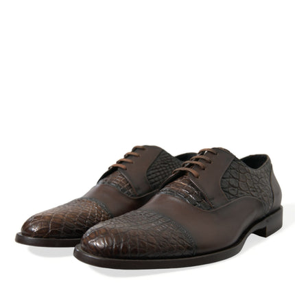 Elegant Textured Leather Oxford Dress Shoes