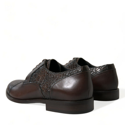 Elegant Textured Leather Oxford Dress Shoes