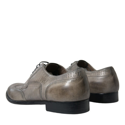 Elegant Calfskin Derby Lace-Ups