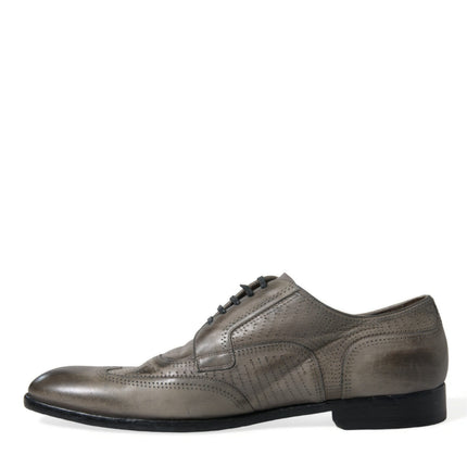 Elegant Calfskin Derby Lace-Ups