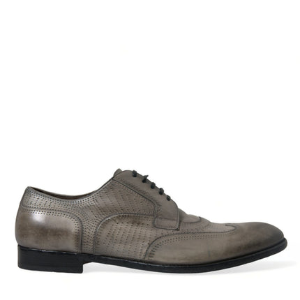 Elegant Calfskin Derby Lace-Ups