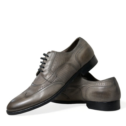 Elegant Calfskin Derby Lace-Ups