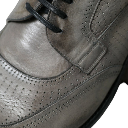 Elegant Calfskin Derby Lace-Ups