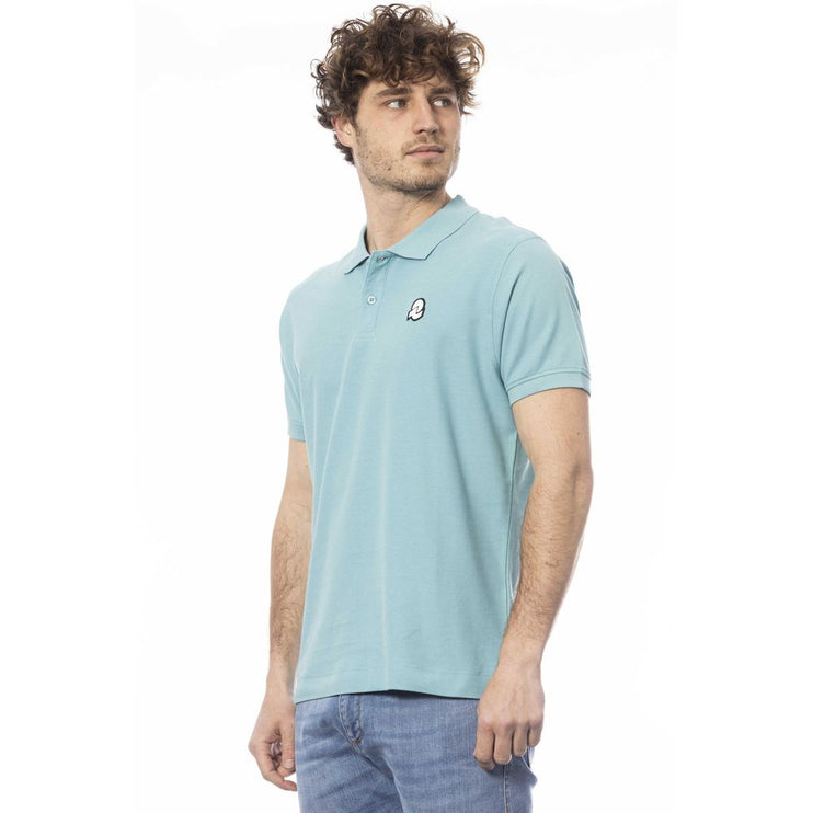 Polo élégant bleu clair