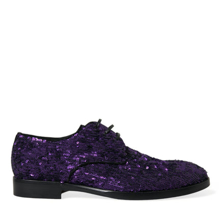 Elegant Sequined Oxford Dress Shoes