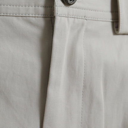 Pantaloni di moda conici a vita alta - beige