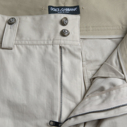 Pantaloni di moda conici a vita alta - beige