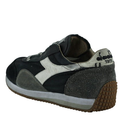 Zapatillas de lavado de piedra sucia en negro y gris E Evo Evo