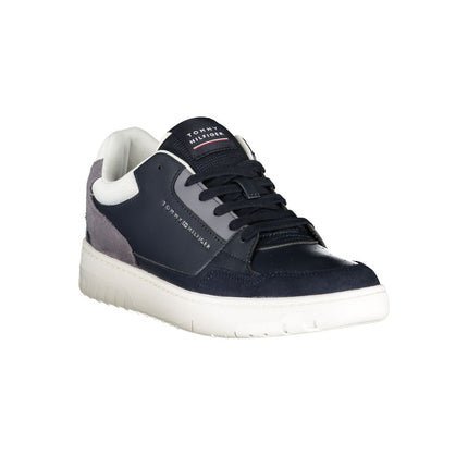 Blue Polyethylene Men Sneaker