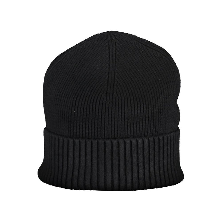 Black Cotton Unisex Hat