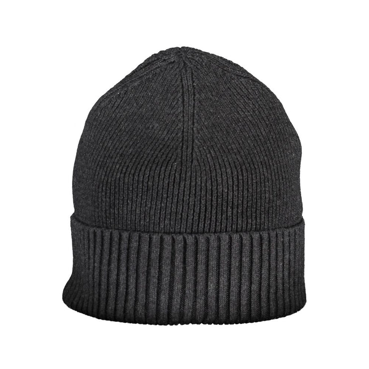 Gray Cotton Men Cap