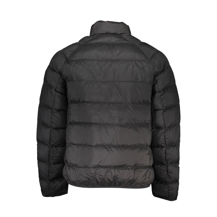 Black Polyamide Men Jacket