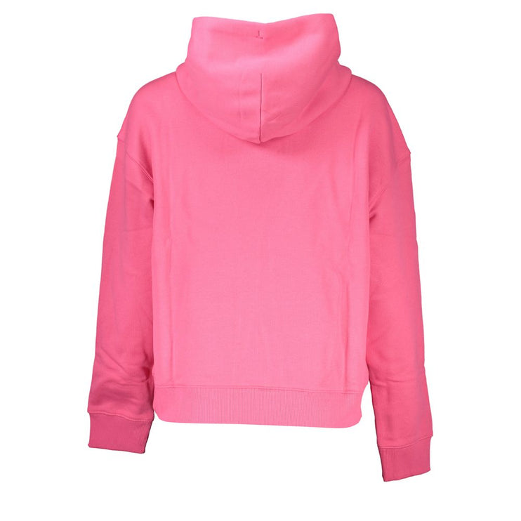 Pink Cotton Women Sweater