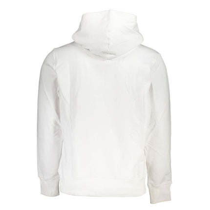 Elevated Fleece Hooded Sweatshirt in White