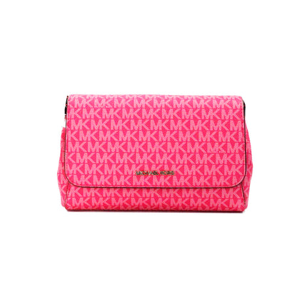 Bolso cruzado convertible mediano Jet Set rosa eléctrico