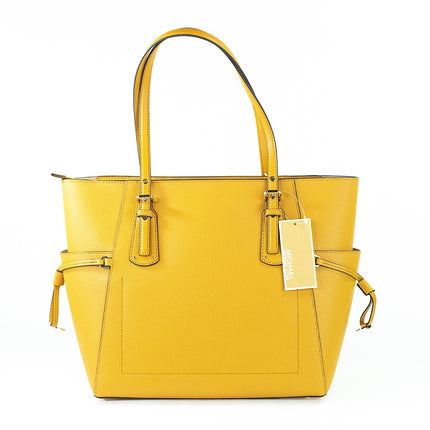 Voyager Grand Marigold en cuir galet East West Tote Bag Purse