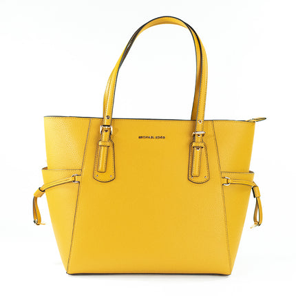 Voyager Grand Marigold en cuir galet East West Tote Bag Purse