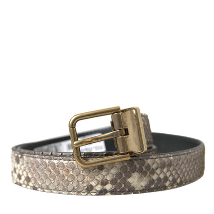 Elegant Italian Leather Belt