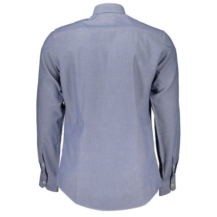 Elegant Organic Cotton Long Sleeve Men's Shirt