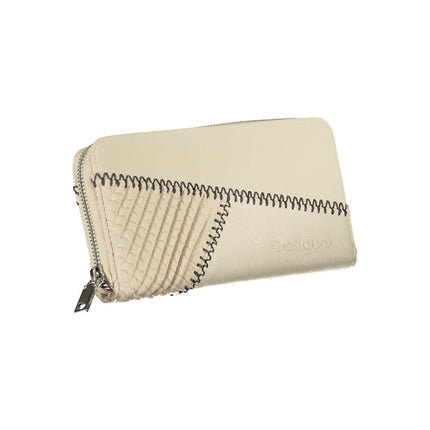 Cartera Chic Beige con Detalles en Contraste