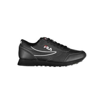 Sneaker sportive con lacci neri eleganti