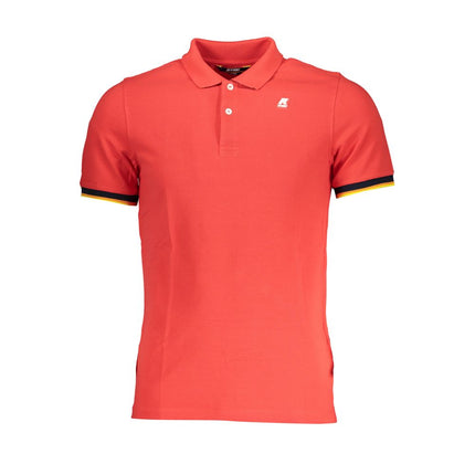 Élégant détail de contraste rose polo