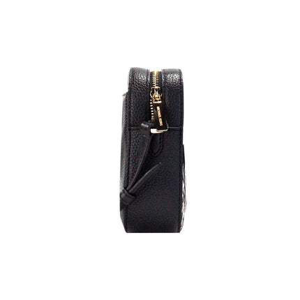 Jet Set Bolso grande East West Black Haircalf Zip Chain Crossbody