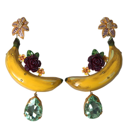 Chic Clip-on Banana Dangle Earrings