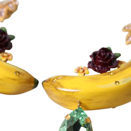 Chic Clip-on Banana Dangle Earrings