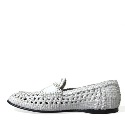 Eleganti slip-on mocassini bianchi