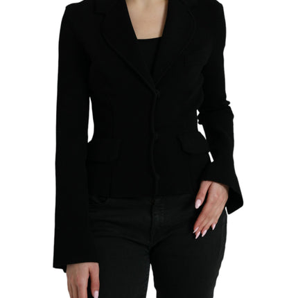 Elegant Black Designer Blazer for Women