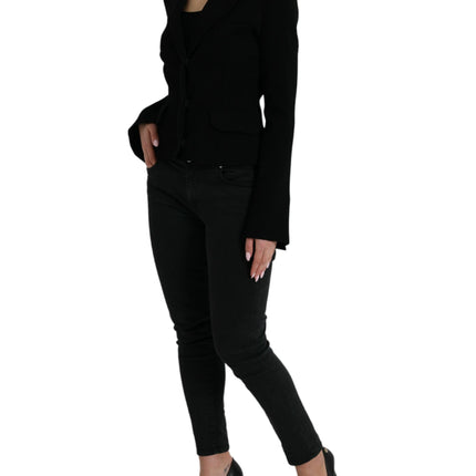 Elegant Black Designer Blazer for Women