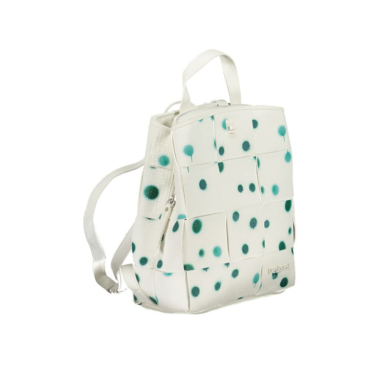 White Polyethylene Backpack