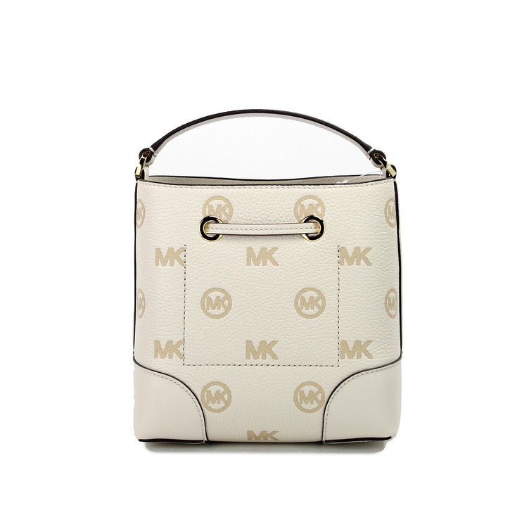 Mercer Small Light Crème en relief en relief Sac Messenger