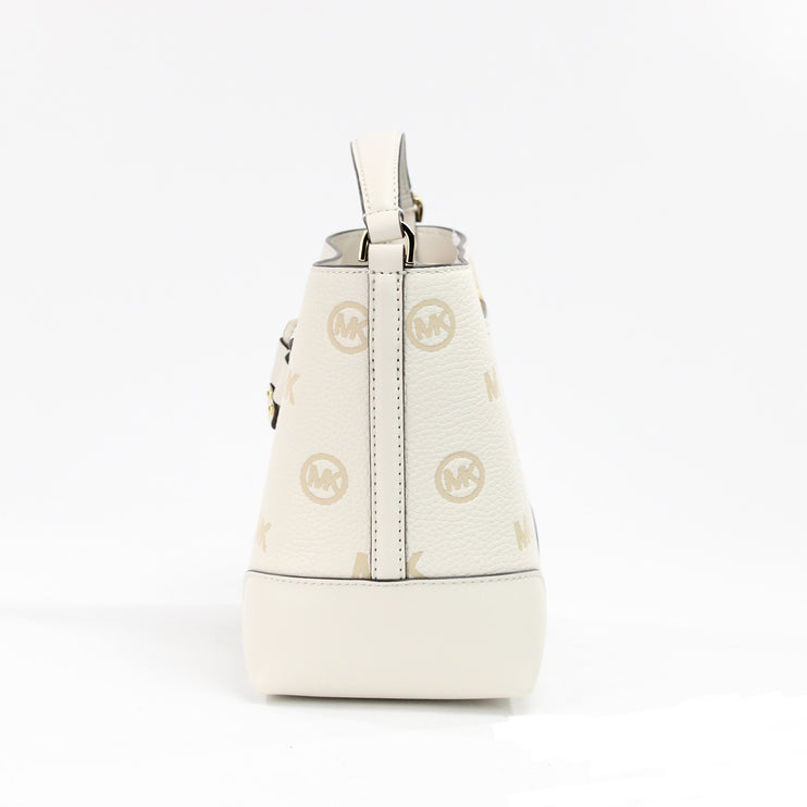 Mercer Small Light Crème en relief en relief Sac Messenger