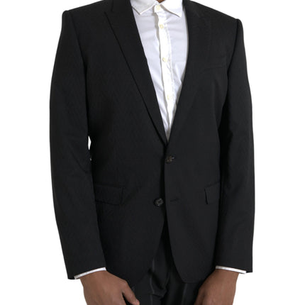 Black MARTINI Slim Fit Jacket Coat Blazer