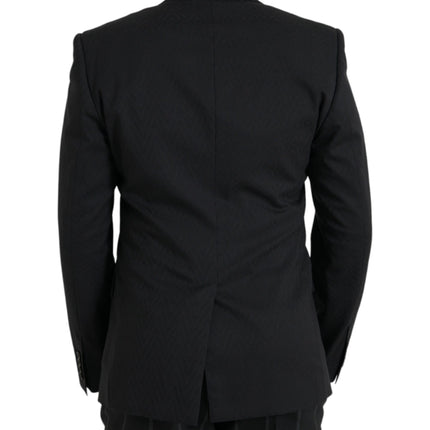 Black MARTINI Slim Fit Jacket Coat Blazer