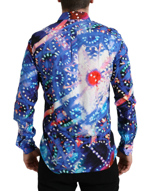 Camisa de martini de luminarie multicolor